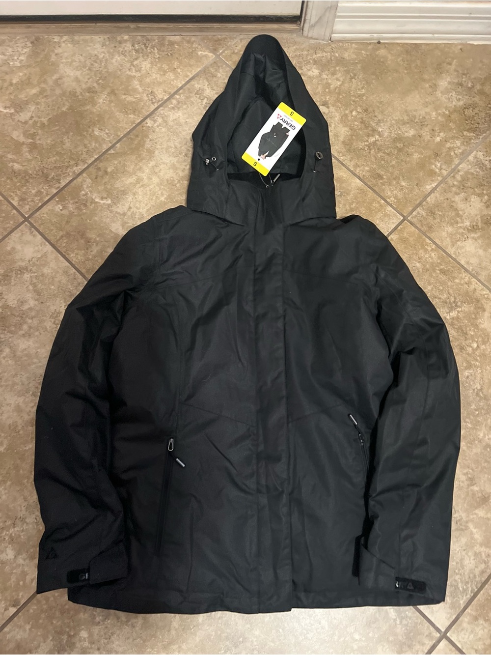 Black Hooded Women's Jacket - Unbranded